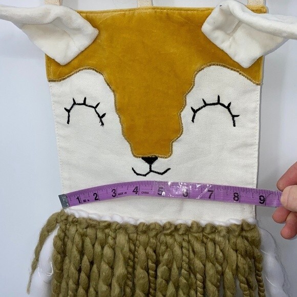 DEER Wall Hanging Art Animal Natural Room Decor BOHO Nursery Kids Room Boho - Picture 3 of 9